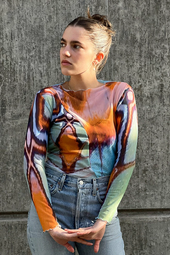 NIN STUDIO SWIRL TOP MARIPOSA SPRING '22 2 NIN STUDIO SWIRL TOP MARIPOSA SPRING '22