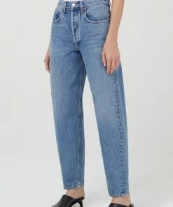 AGOLDE TAPERED BAGGY JEANS PASSENGER