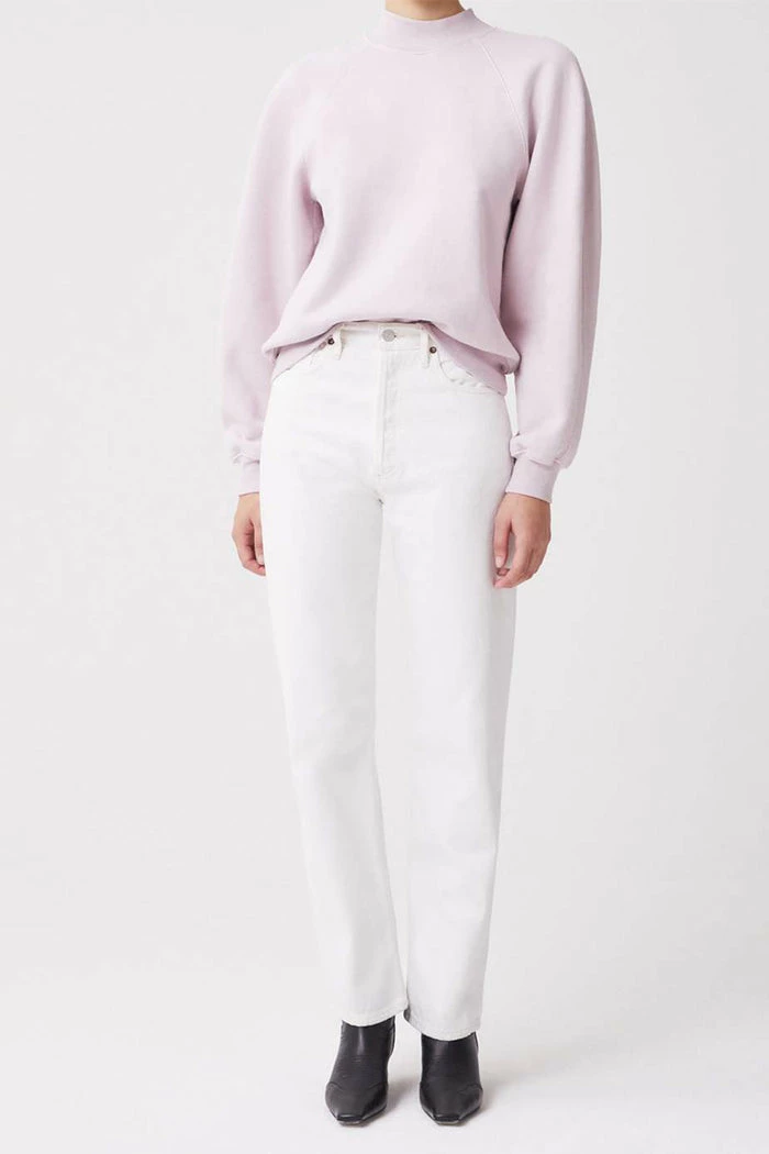 AGOLDE SALE TARRON MOCK NECK SWEATSHIRT 2 AGOLDE SALE TARRON MOCK NECK SWEATSHIRT