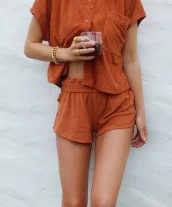 ARAMINTA JAMES TERRY SHIRT SET