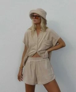 ARAMINTA JAMES TERRY SHIRT SET SALE