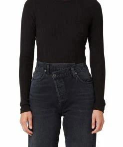 AGOLDE ALMA SHRUNKEN CREW NECK