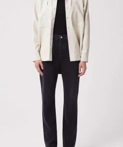 AGOLDE UTILITY VEGAN LEATHER SHIRT