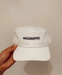 INTENTIONALLY BLANK NEW IN VACCINATED HAT