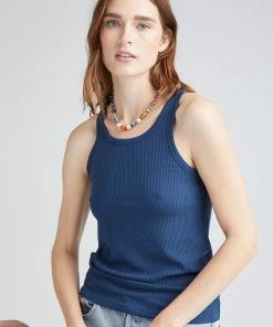 RICHER POORER VINTAGE RIB TANK MOONLIT OCEAN SPRING'22