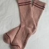 LE BON SHOPPE BOYFRIEND SOCKS VINTAGE PINK SPRING '22