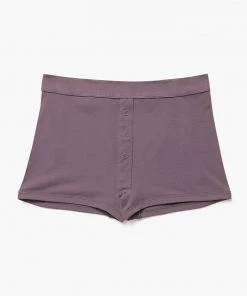 RICHER POORER SPRING '22 FEMME BOXER PLUM SMOKE